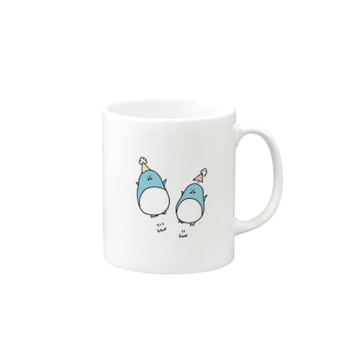 素朴なペンギン Mug