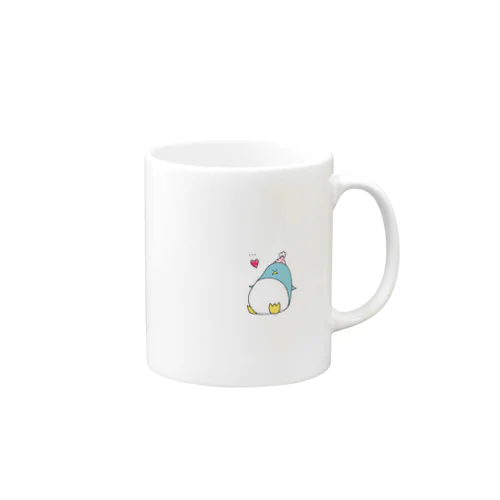 素朴なペンギン Mug