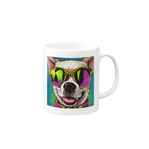 サングラスな犬 Mug