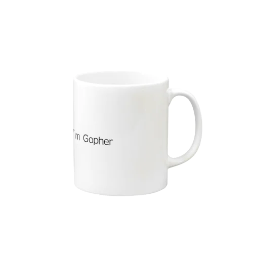 I'm Gopher マグカップ