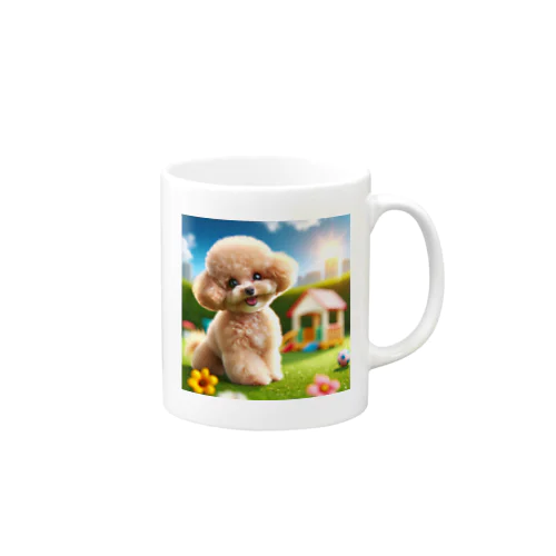 ニコニコトイプードル Mug