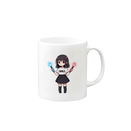 アイドル好き女子 Mug