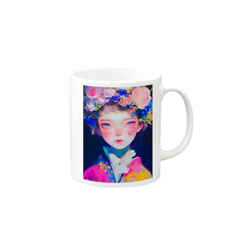 ミステリアス・ガール Mug