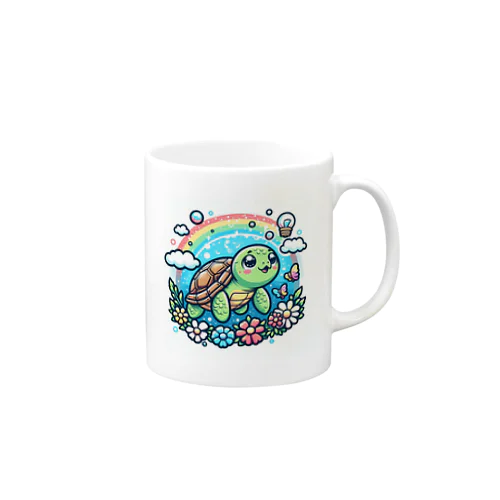 かわいいカメ Mug