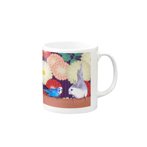 和柄りこふく Mug