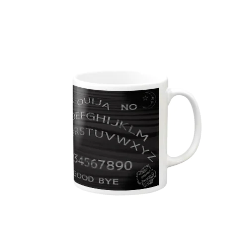 BLACK OUIJA BOARD Mug