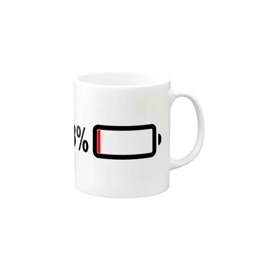 充電８％マーク　グッズ Mug