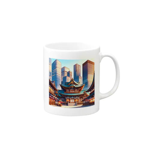 Harmony of Eras: The Tokyo Tapestry Mug