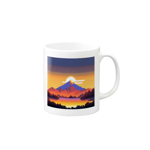 太陽の日差し Mug