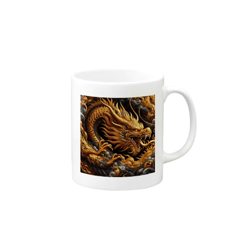 漆黒の龍 Mug