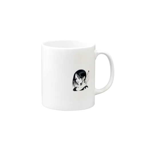 インクの女の子 Mug