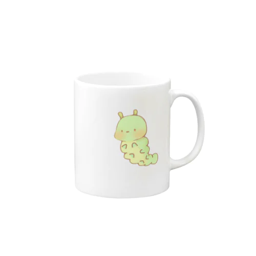 クソ可愛いいも虫 Mug