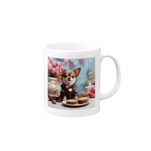 🐾まかろんチワワの小さな大冒険🏡💕 - 家族との絆を深める物語 Mug