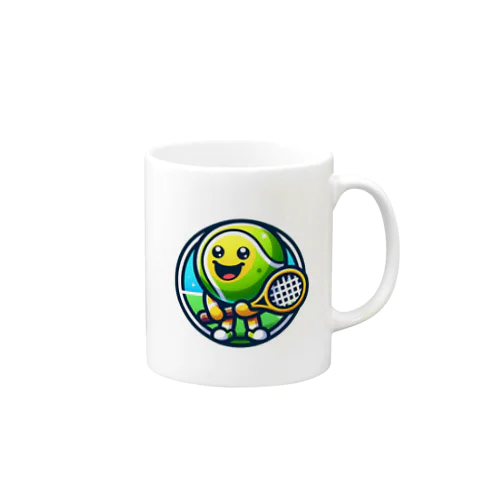 テニスボールキャラクター Mug