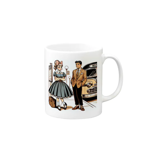 恋するバスストップ　Ken &Marie Mug