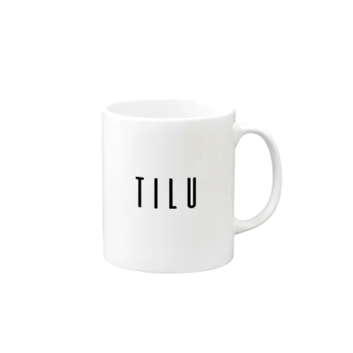 TILU (black) マグカップ