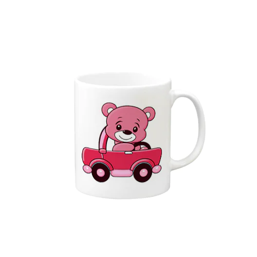 運転クマちゃん Mug