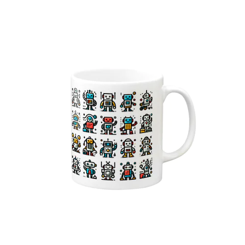 ロボットいっぱい！ Mug