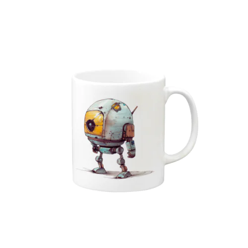 レトロ戦闘ロボットＲ Mug