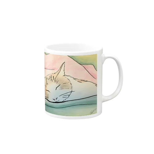 ねこ♡寝子 Mug