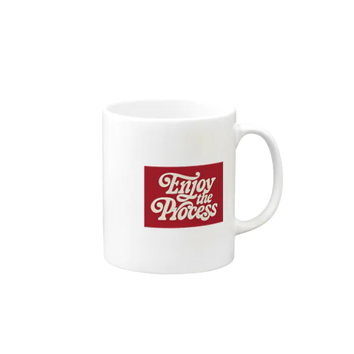 ヴィンテージ風Tシャツ Mug