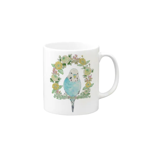 ティファニーと花のブランコ Mug