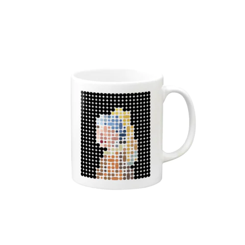 真珠の耳飾りの少女 Mug