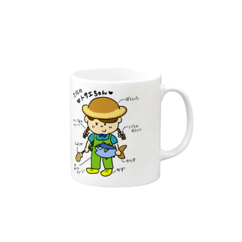 土佐のとさえちゃん♪ Mug