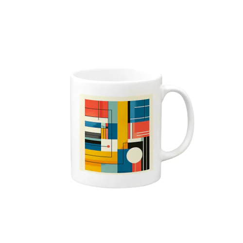 幾何学くん Mug