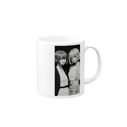 二次元の女の子 Mug