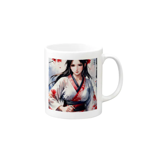 和服少女 Mug