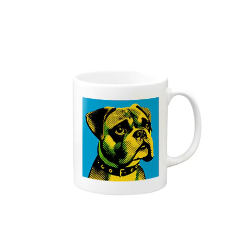 カラフル犬 Mug