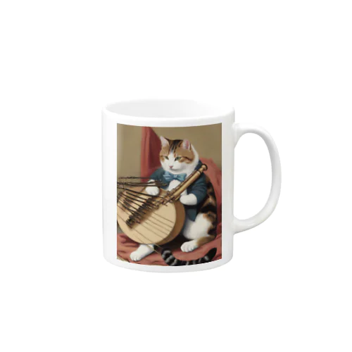  orchestra cat 001 マグカップ