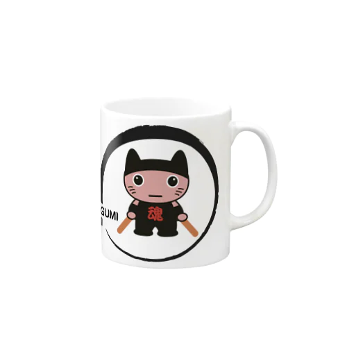 男組太鼓魂七猫にゃん衆LGー大OTOKO-LG Mug