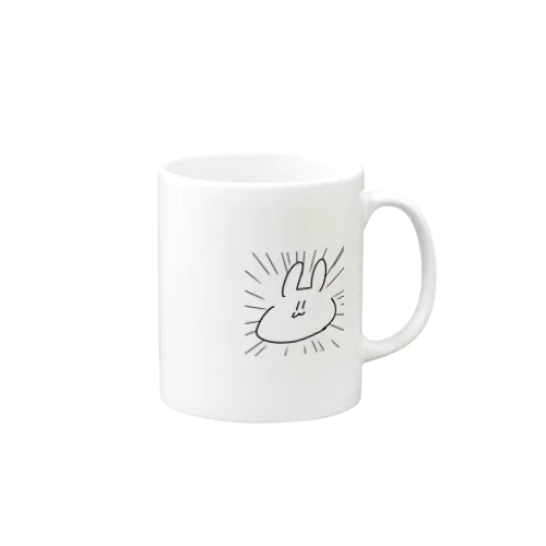 主張の激しいうさぎ Mug