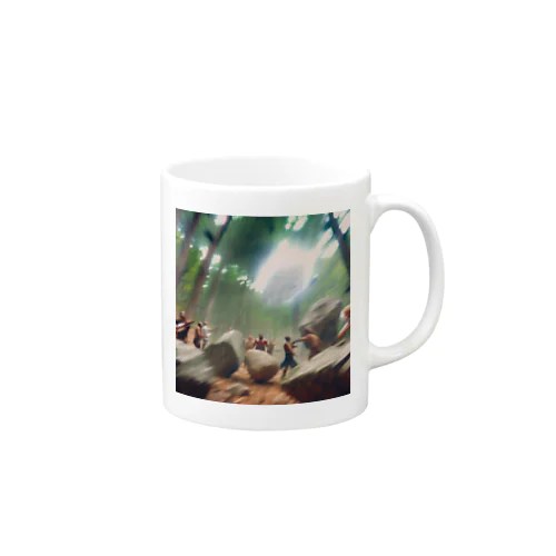 ジャングルで Mug