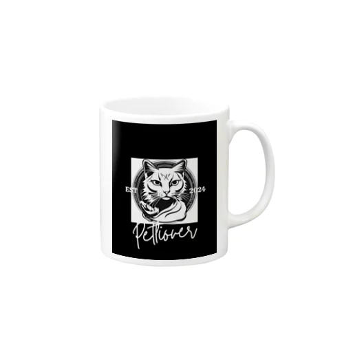 勇敢な猫戦士 Mug