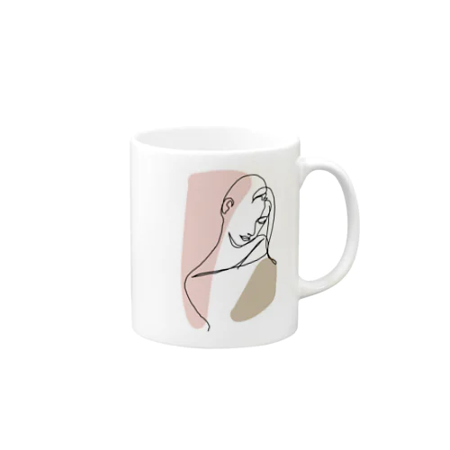 woman マグカップ Mug