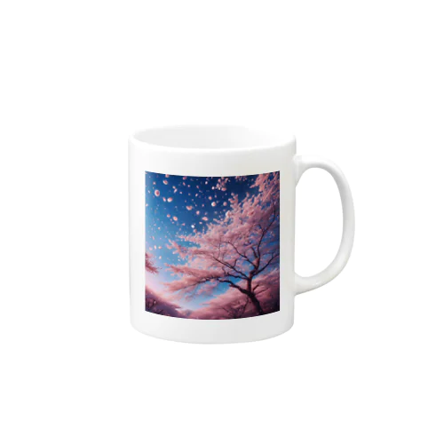 桜吹雪 Mug