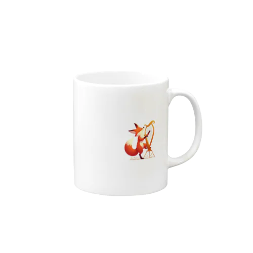 ハープ・キツネ Mug