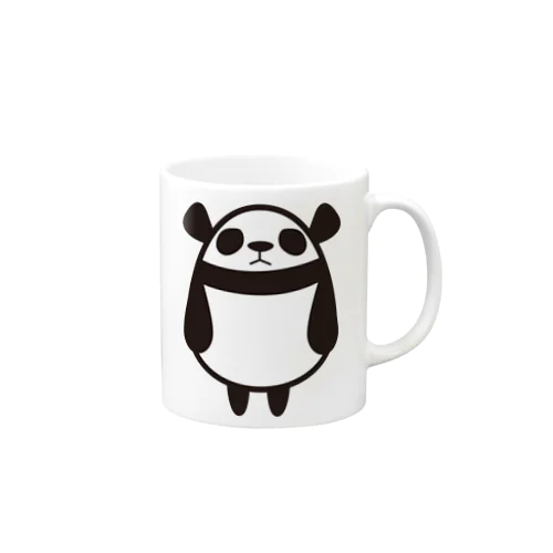 卵型パンダ Mug