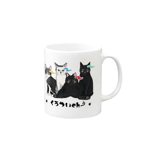 くろついch (ロゴあり) Mug