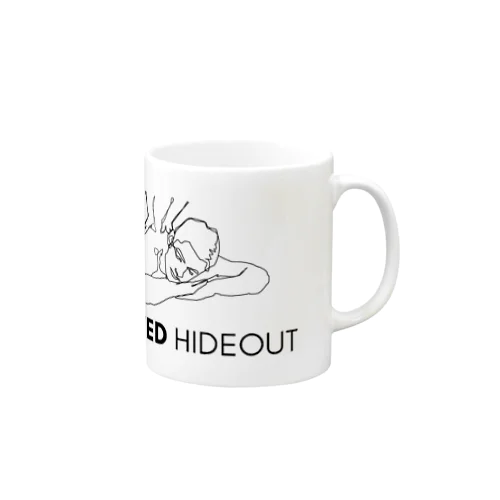 NAKED HIDEOUT マグカップ