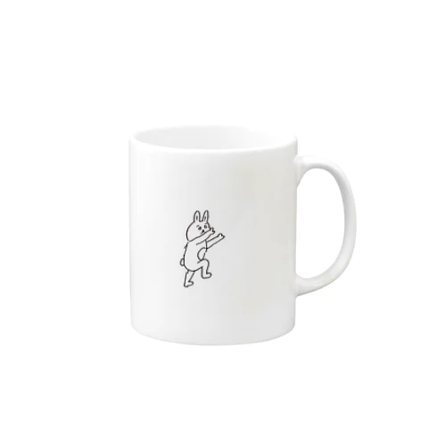 びっくりうさお Mug