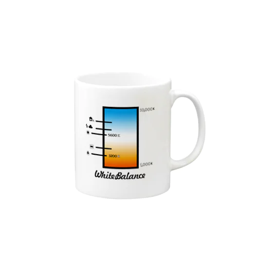 写真用語 ホワイトバランス Mug