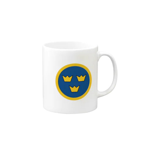 国籍マーク　スウェーデン Mug