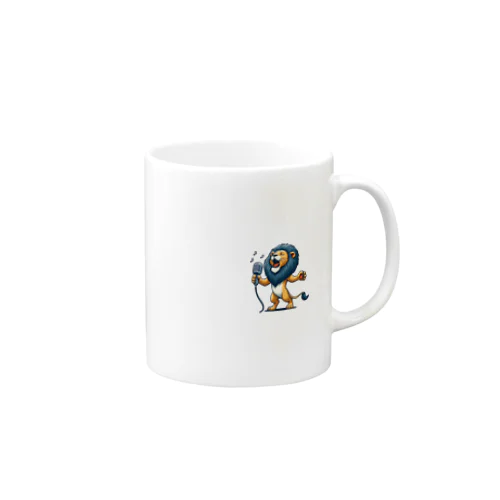 ボーカル・ライオン Mug