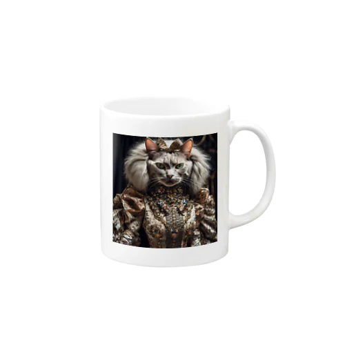 猫王国の王様猫 Mug