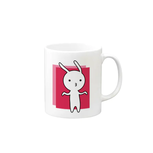 素うさぎ ーとぼけ顔ー Mug