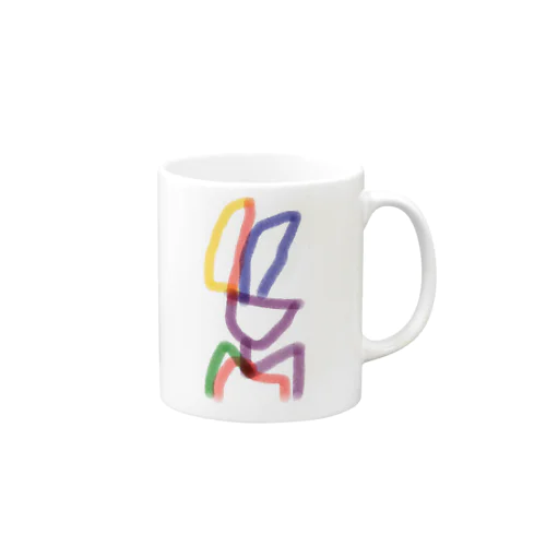 カラフルモンスター Mug